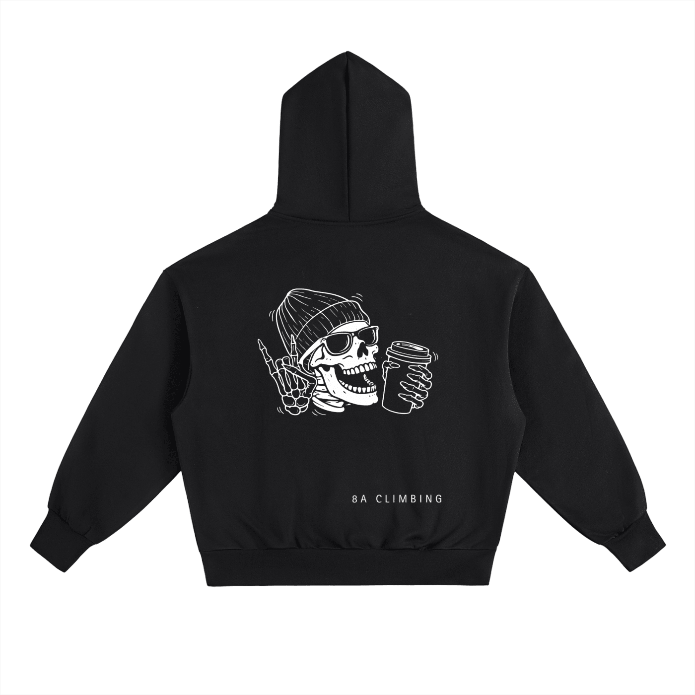 Exo Skeleton Hoodie by 8A Climbing - premium climbing apparel