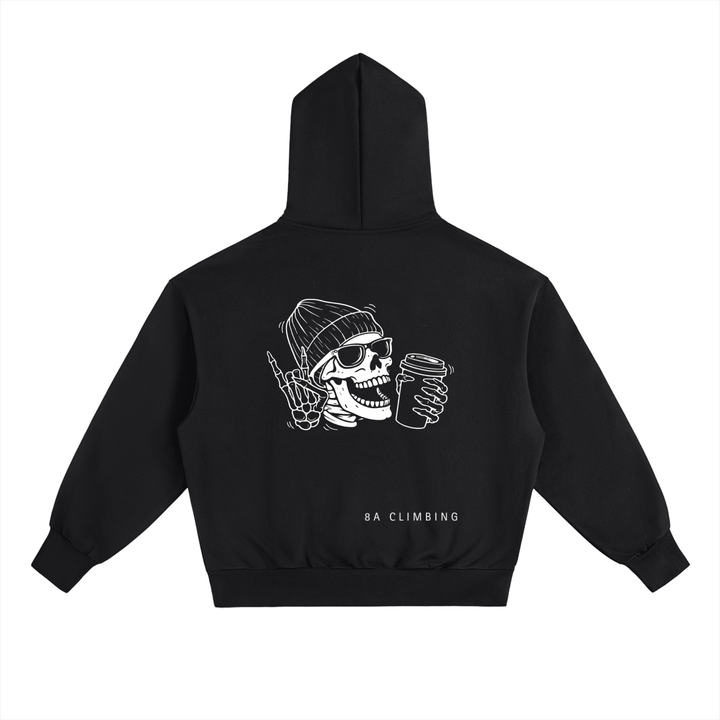 Exo Skeleton Hoodie by 8A Climbing - premium climbing apparel