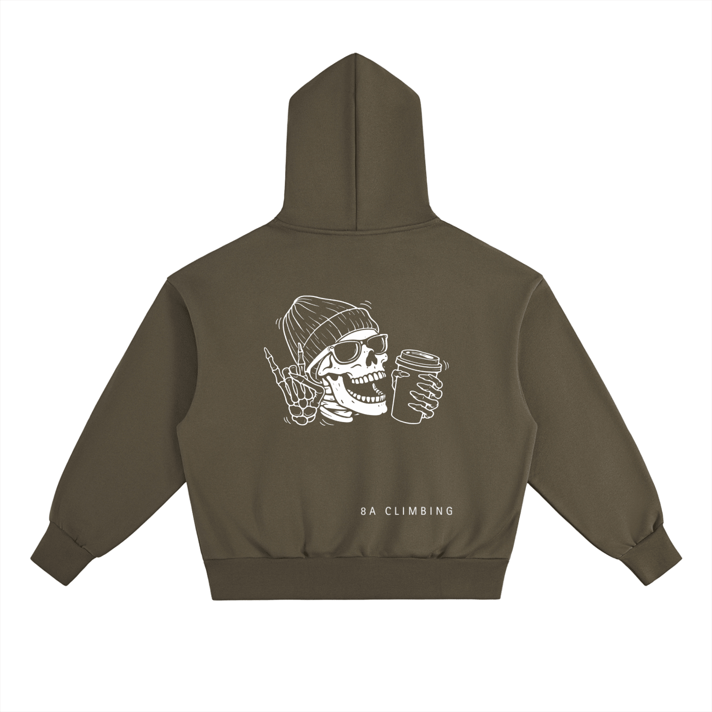 Exo Skeleton Hoodie by 8A Climbing - premium climbing apparel