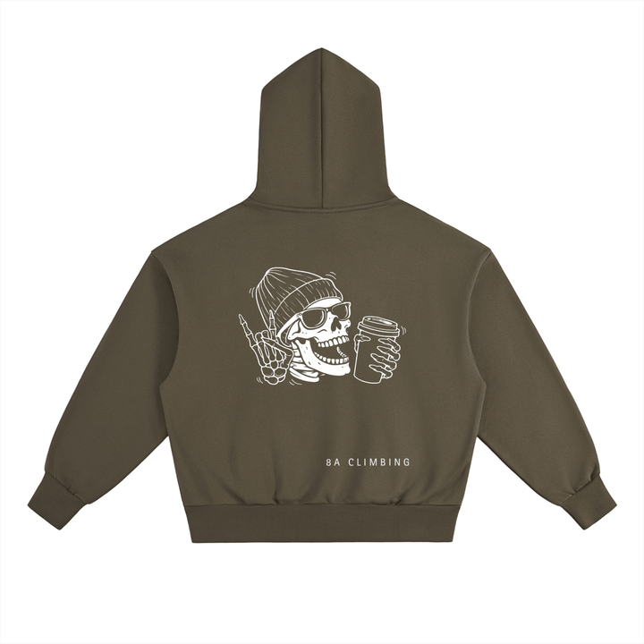 Exo Skeleton Hoodie by 8A Climbing - premium climbing apparel