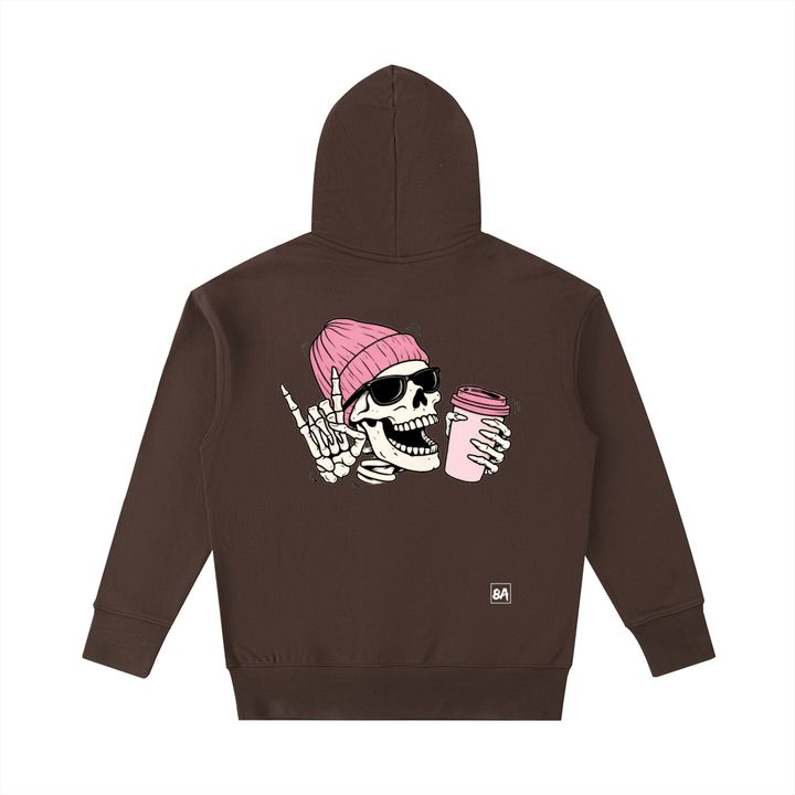 Skeleton Hoodie by 8A Climbing - premium climbing apparel