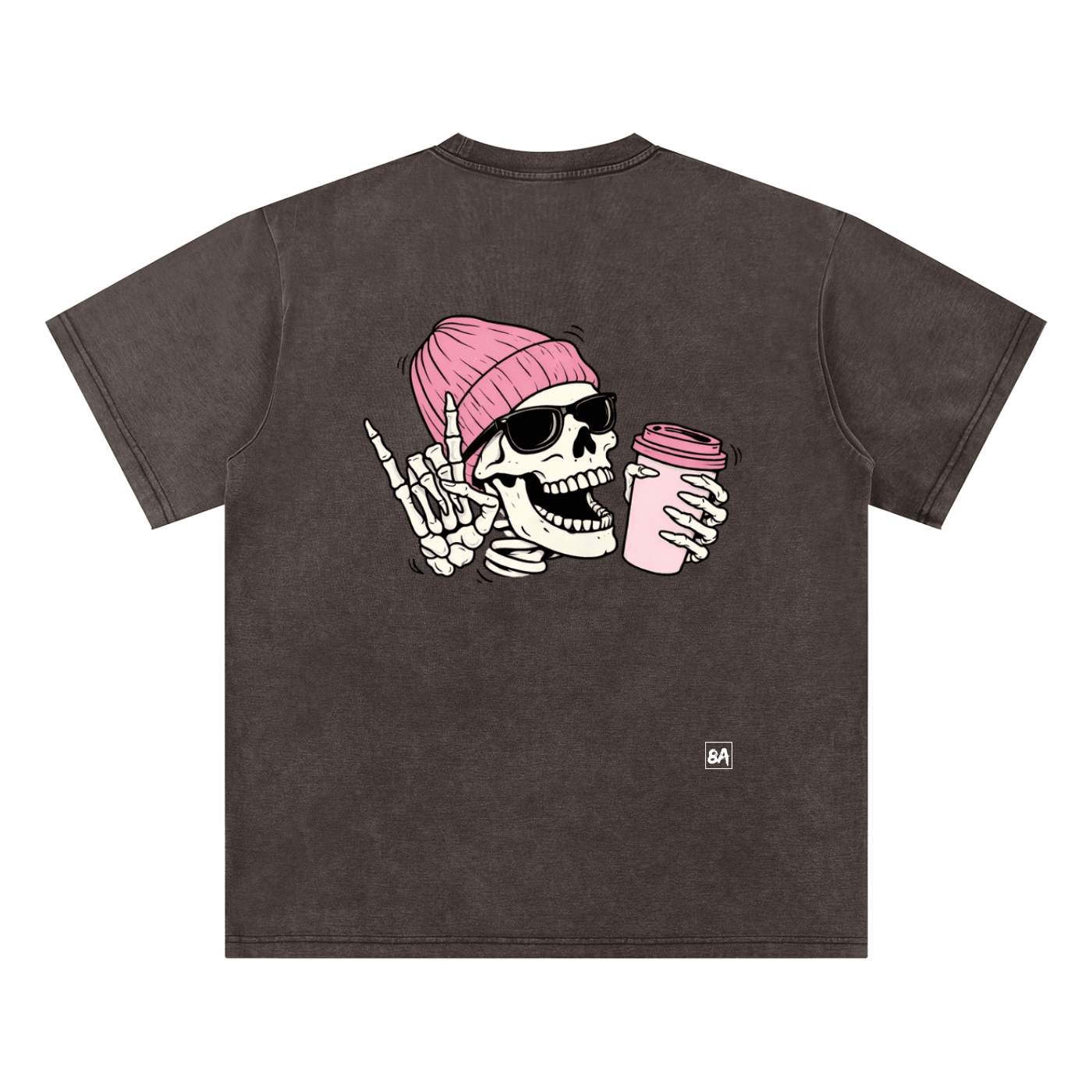 Skeleton Tee by 8A Climbing - premium climbing apparel