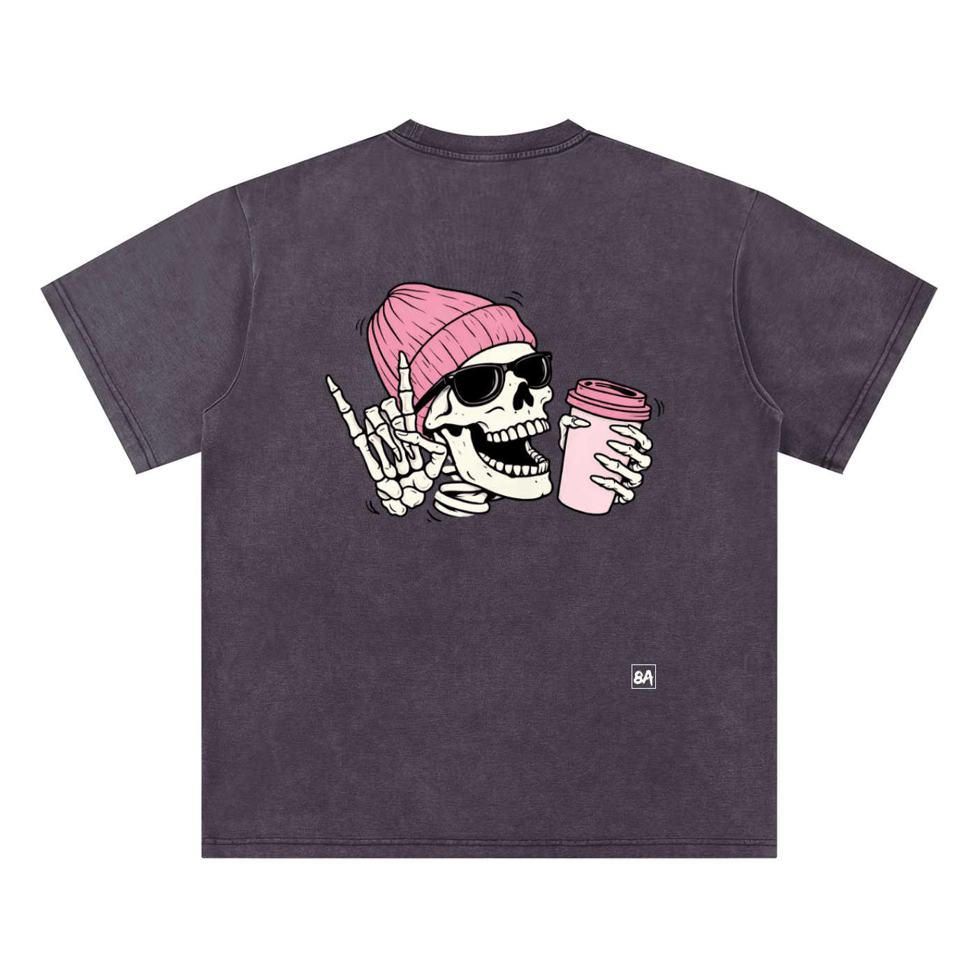 Skeleton Tee by 8A Climbing - premium climbing apparel