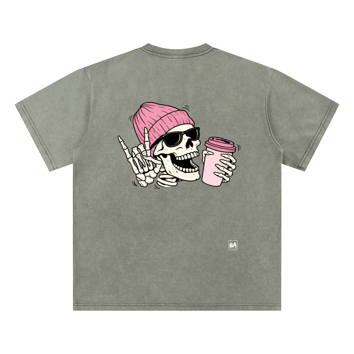 Skeleton Tee by 8A Climbing - premium climbing apparel