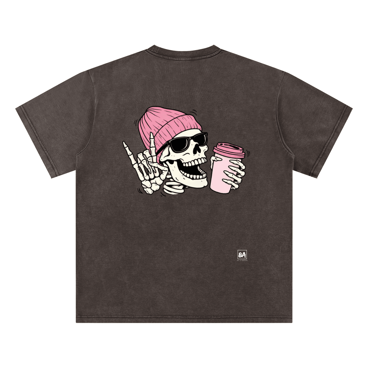 Skeleton Tee by 8A Climbing - premium climbing apparel