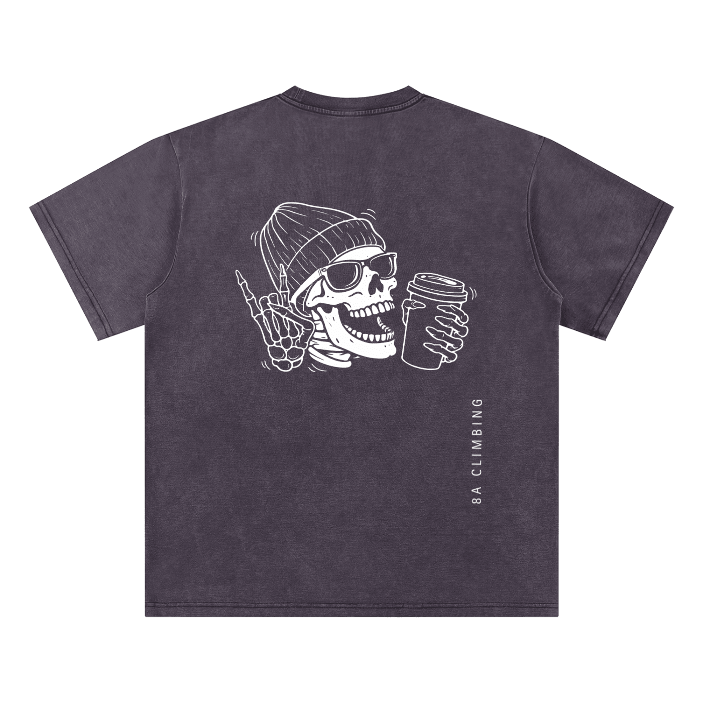 The Exo - Skeleton Tee by 8A Climbing - premium climbing apparel
