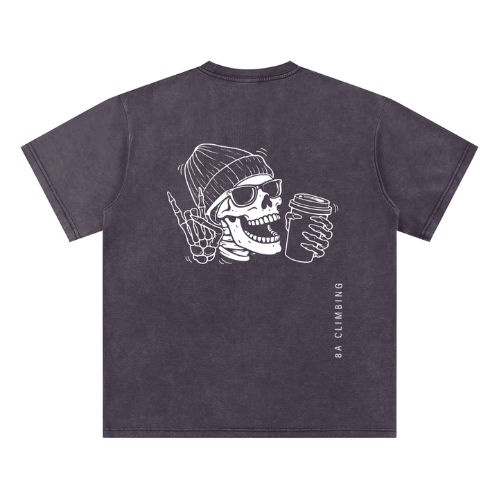 The Exo - Skeleton Tee by 8A Climbing - premium climbing apparel