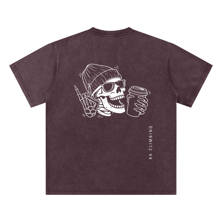 The Exo - Skeleton Tee by 8A Climbing - premium climbing apparel